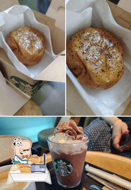 Garlic bread at Starbucks