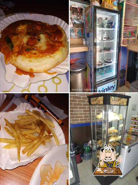 Try out pizza at Suvy's Cafe