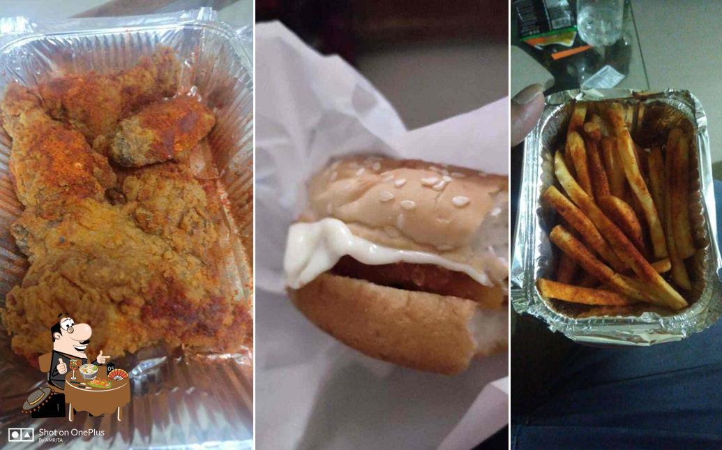 Food at The favourite burgers