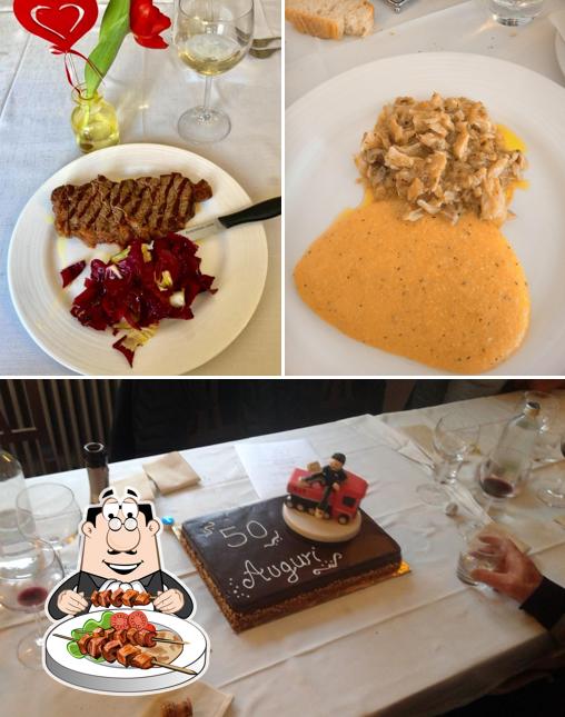 Platti al Trattoria al Ponte