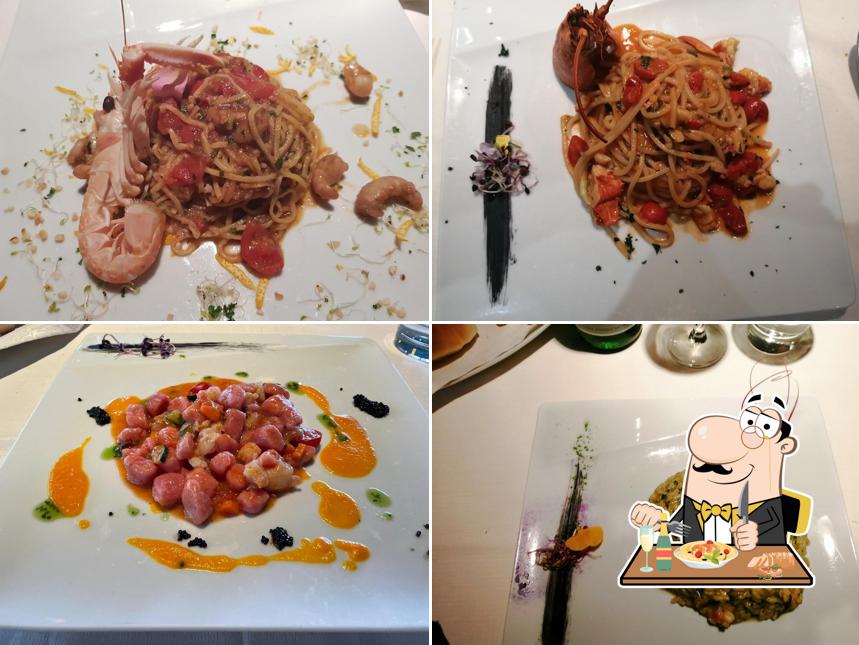 Cibo al Ristorante Atelier di Manrico