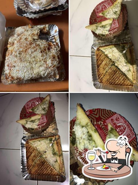 Food at Baroda Sandwich