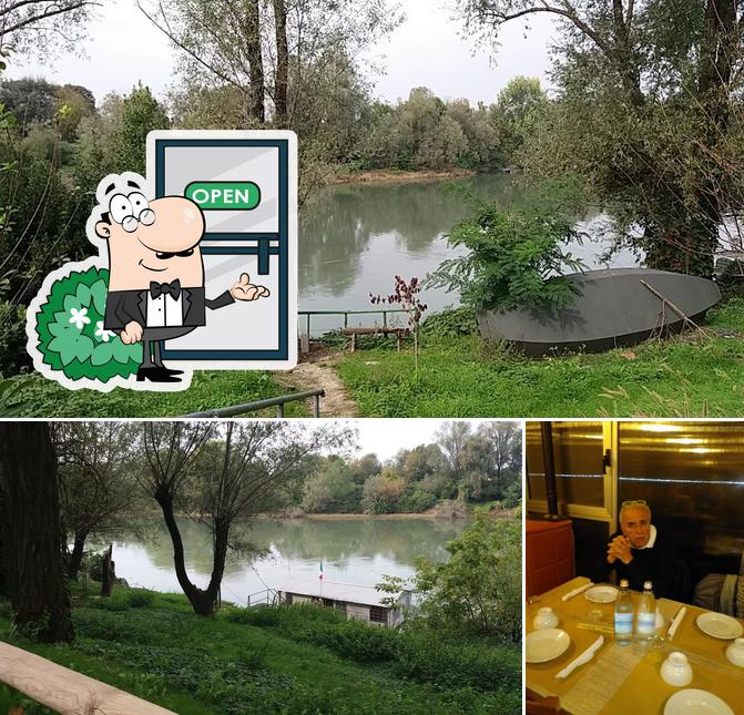 Amici del Po si caratterizza per la esterno e tavolo da pranzo