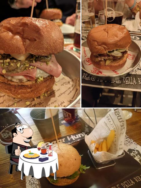 Gli hamburger di Beer Hunters potranno soddisfare i gusti di molti