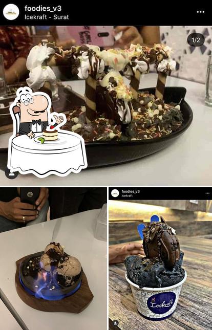 IceKraft serves a range of sweet dishes