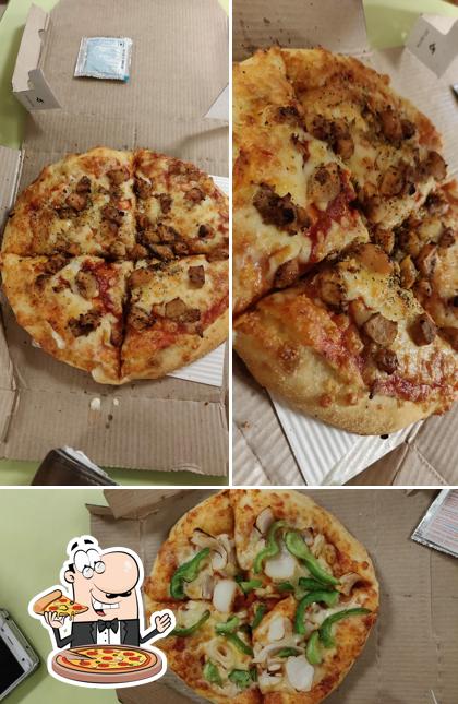 Pick pizza at Domino's Pizza, Dabolim