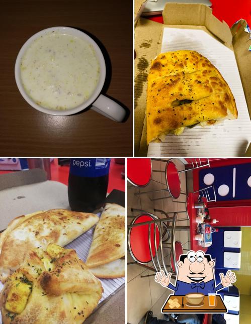 Clam chowder at Domino's Pizza Manasarovar, Jaipur