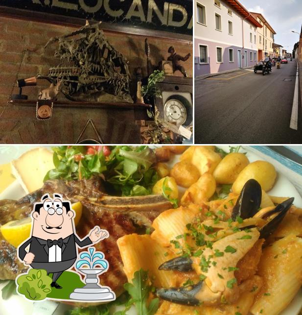 Tra le varie cose da La Locanda si possono trovare la esterno e cibo