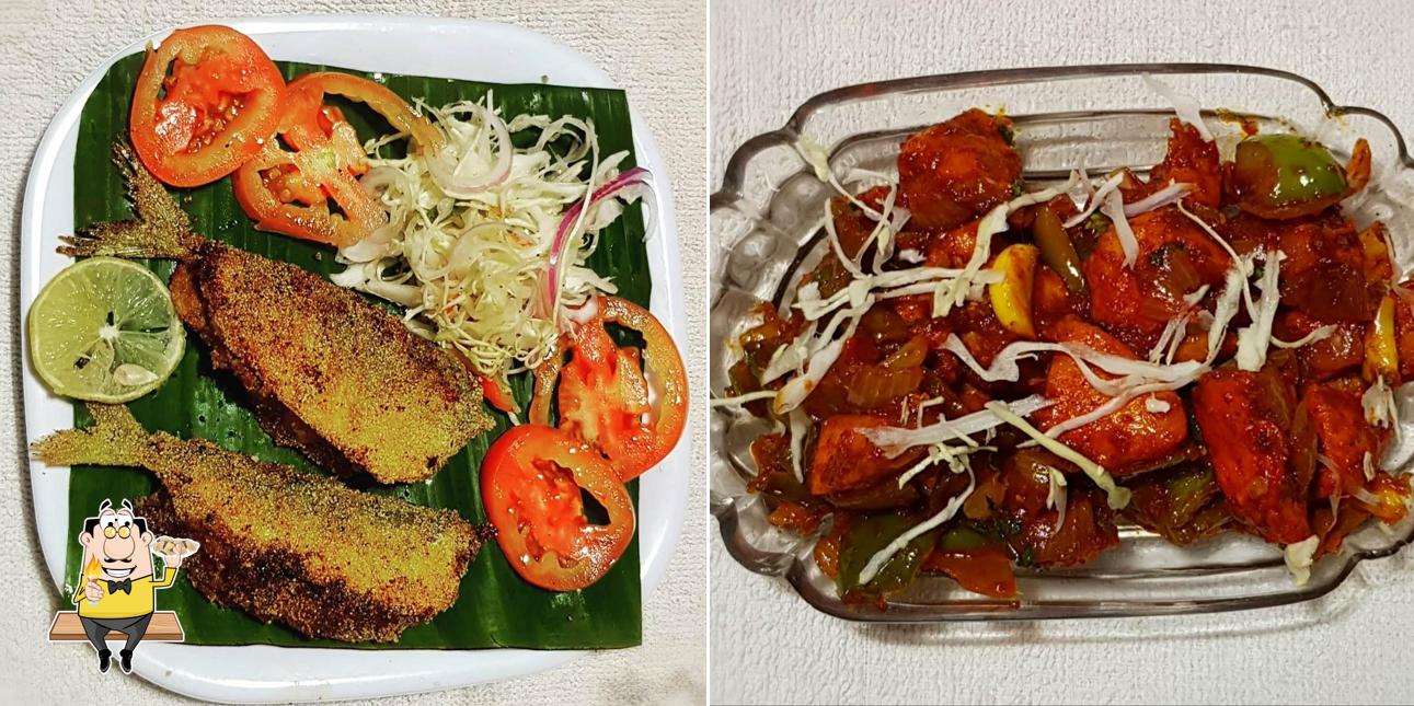 Order seafood at Poonam Restaurant