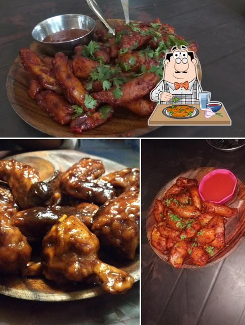 Chicken wings at Franky's Bar and Restaurant