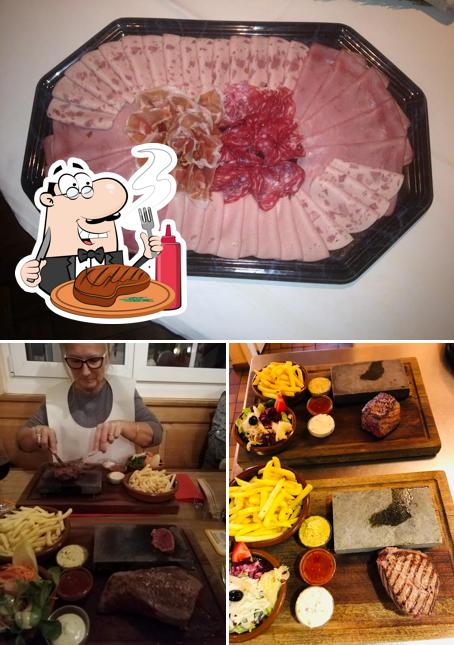 Prenditi i un pasto a base di carne a Linde Kaufdorf GmbH
