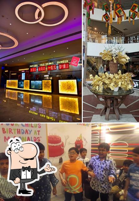 The interior of Ashok Cosmos Mall