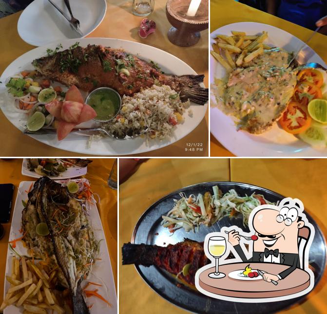 Fried fish at BABA'S LITTLE ITALY BAR AND RESTAURANT