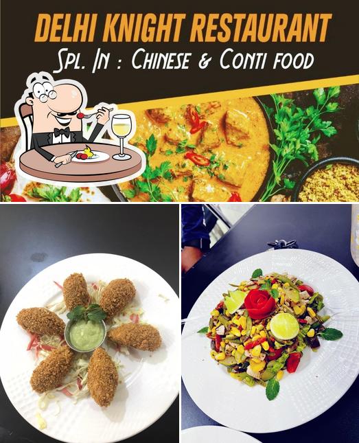 Meals at Delhi Knights restaurant