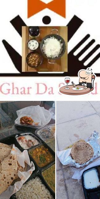 Chocolate mousse at Ghar Da Swaad