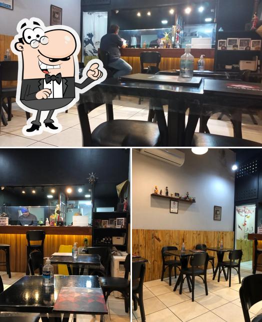 Veja imagens do interior do Kaneko Sushi Lounge