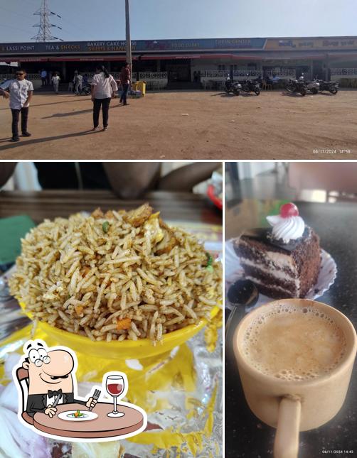 The restaurant's food and exterior