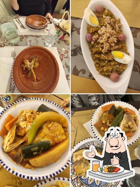 Platti al Ristorante El Medina