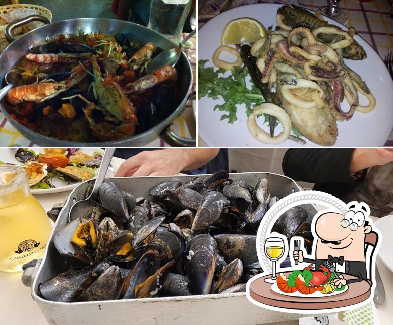 Prova la cucina di mare a Trattoria San Domenico