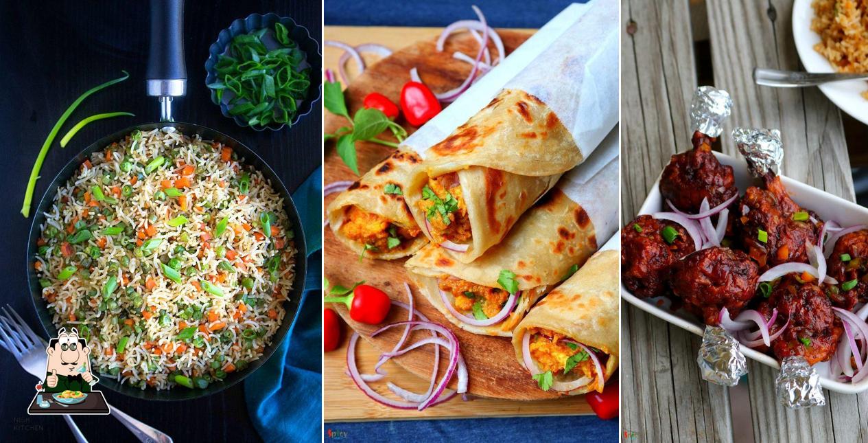 Food at Sholo Anna restaurant