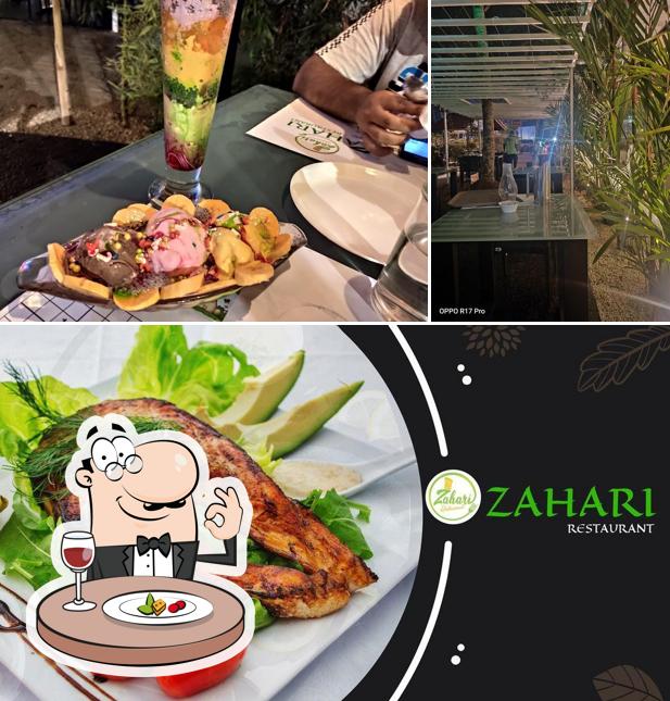 ZAHARI is distinguished by food and dining table
