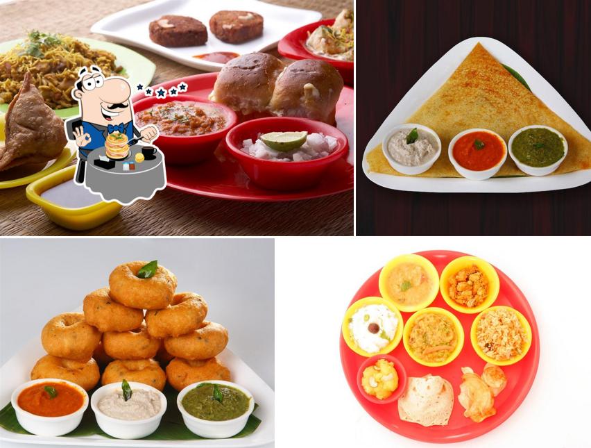 Food at Hot Chips Veg Restaurant