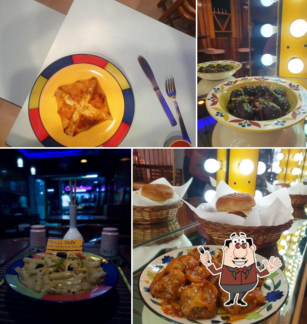 Food at Chill Cafe