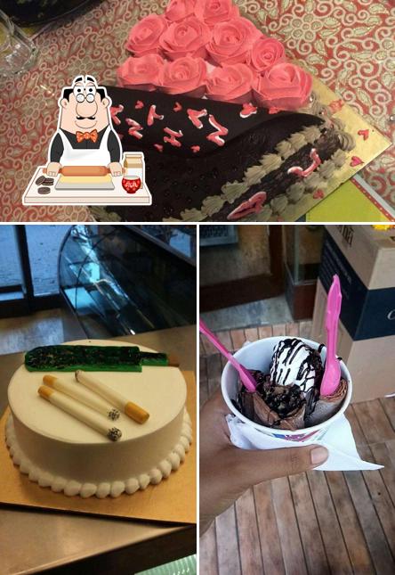 Kreamy Kubes Cake Shop serves a range of sweet dishes