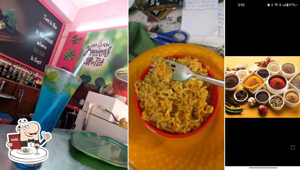 Food at 3kaal coffee and tea,Kapra