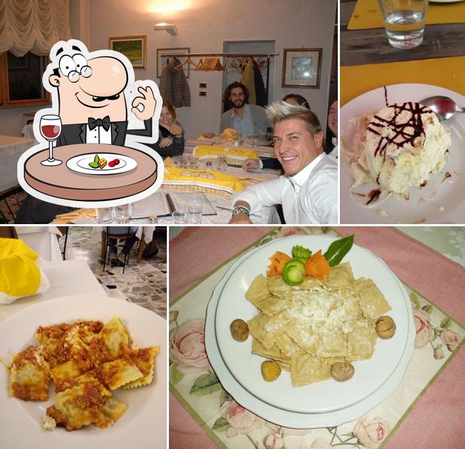 Cibo al Albergo Delle Alpi