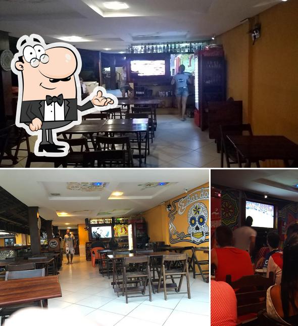 O interior do BarDos Gamboa