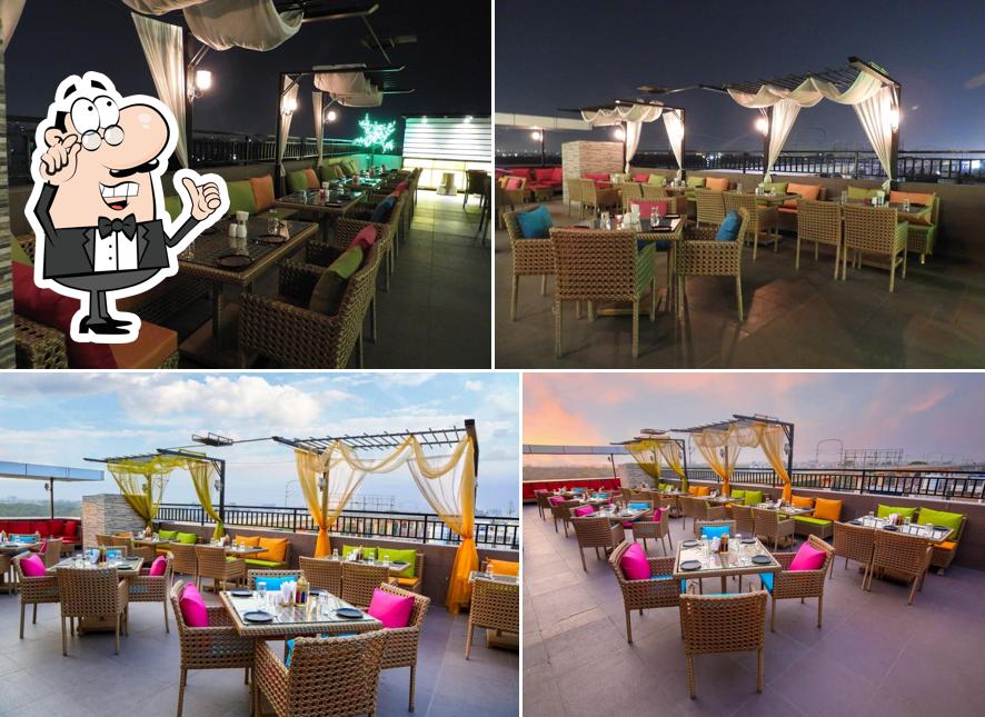 Check out how Patiala House Rooftop Dinning looks inside