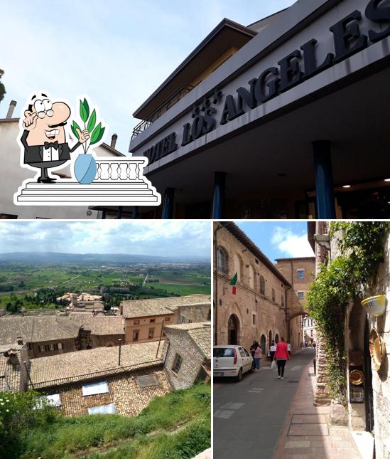 Puoi goderti l'aria fresca dal dehors di Hotel Los Angeles