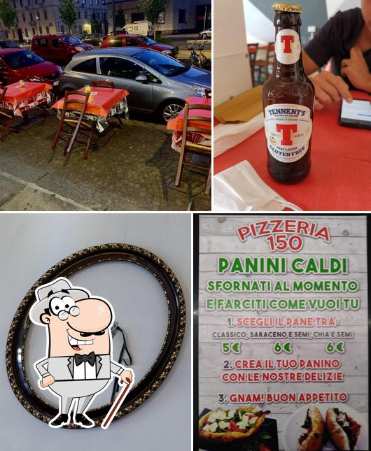Gli esterni di Pizzeria 150
