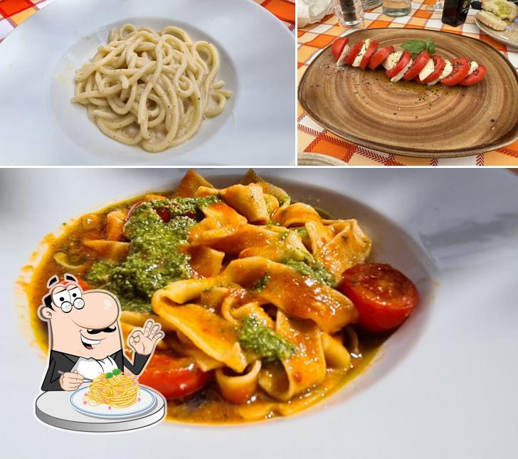 Spaghetti alla carbonara al Ristoro Bella Vista