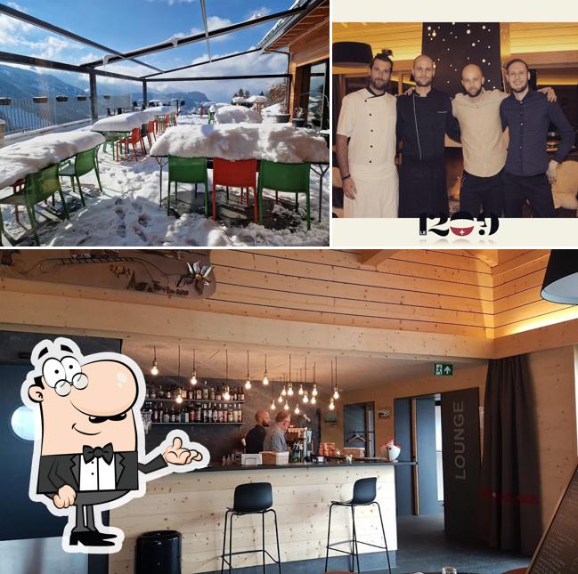 Gli interni di Restaurant le 1209
