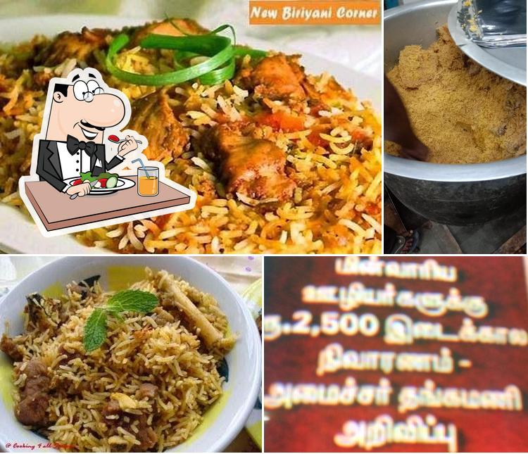 Food at paramount biriyani centre