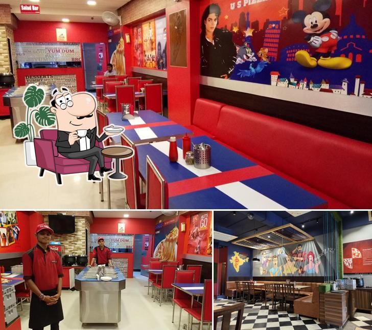 The interior of uspizza nadiad