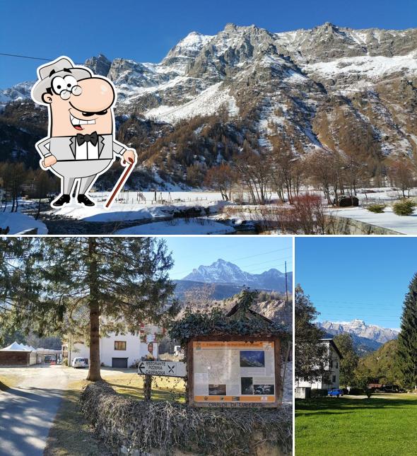 La parte esterna è una caratteristica importante di Ristorante Pizzeria Campagna