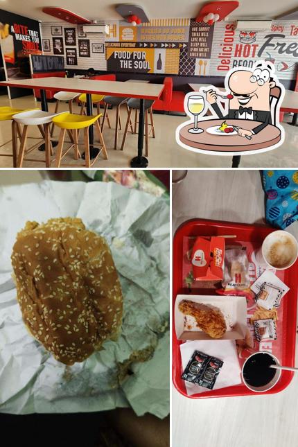 The restaurant's food and interior