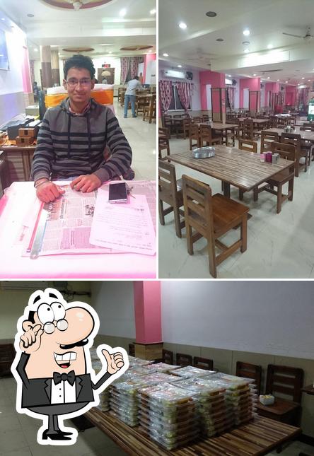 The interior of KRISHNA GARDEN RESTAURANT