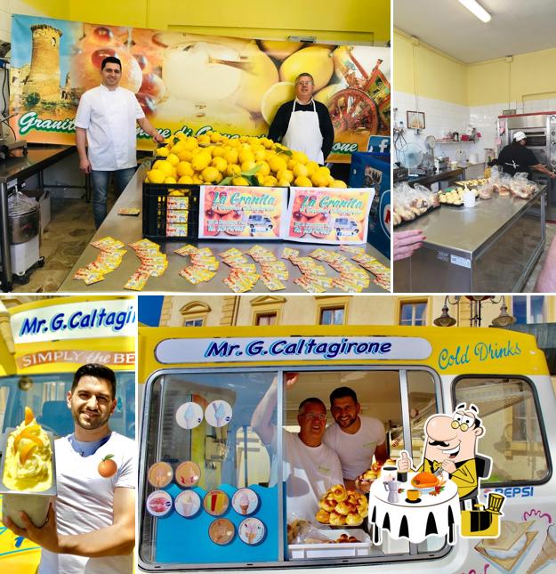 Platti al La Granita Di Giovanni Caltagirone