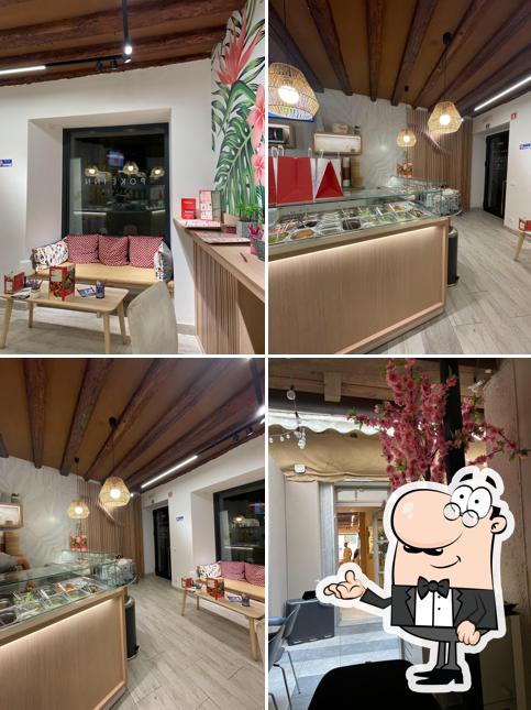 Dai un'occhiata agli interni di Pokè Inn