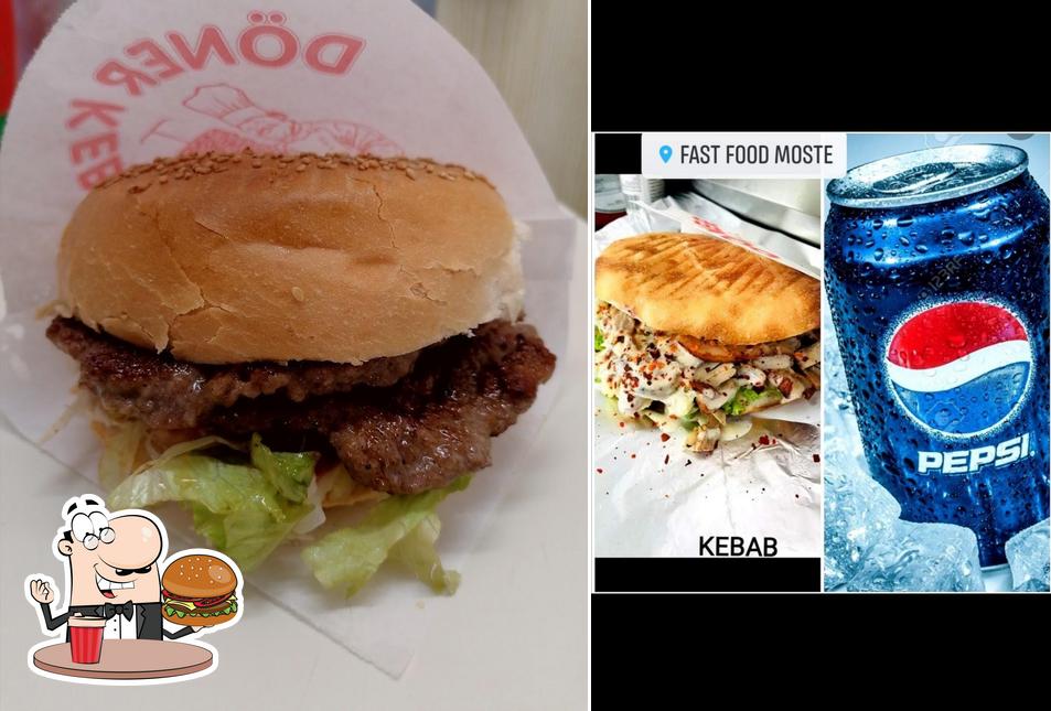 Gli hamburger di Mega Kebab, okrepčevalnica, Afrim Destani s.p. potranno soddisfare molti gusti diversi