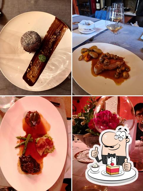 Osteria Cyrano serve un'ampia varietà di dolci