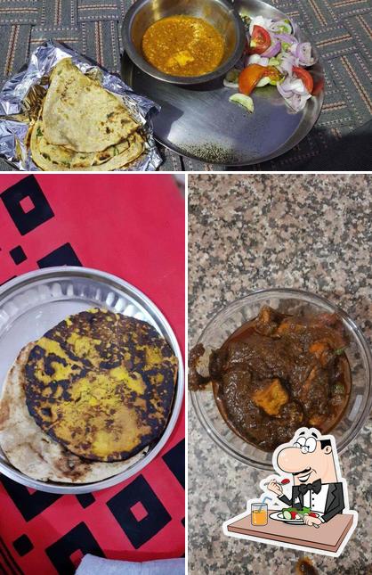 Food at Papa Ji Da Dhaba