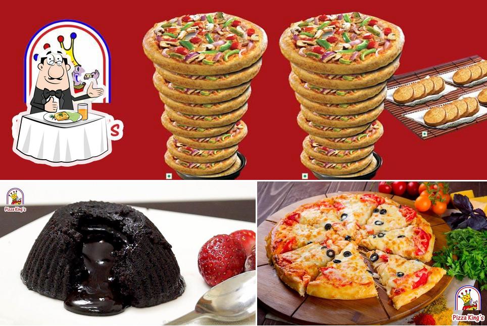 Food at Pizza King's