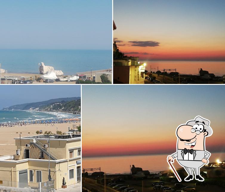 Gli esterni di Residence Mareblu vacanze sul mare- Appartamenti Case vacanza Rodi Garganico