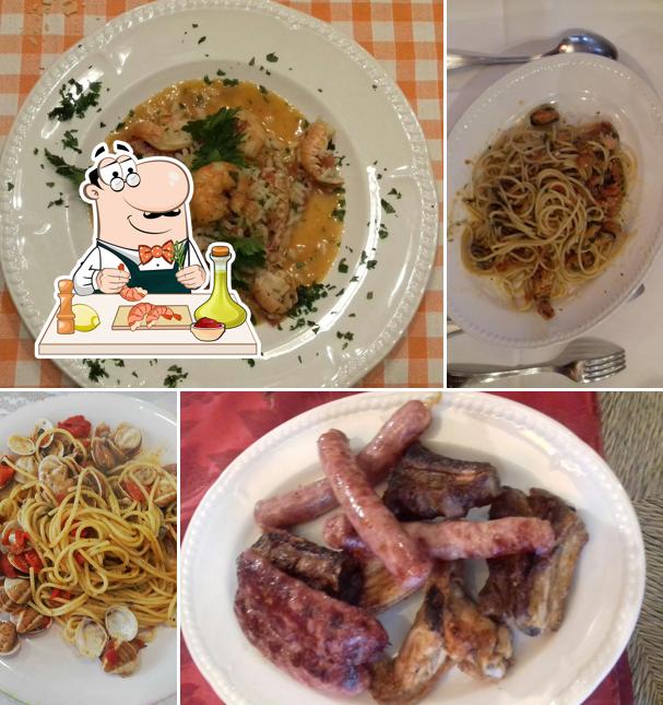 Gamberetti e grana al Trattoria Griss