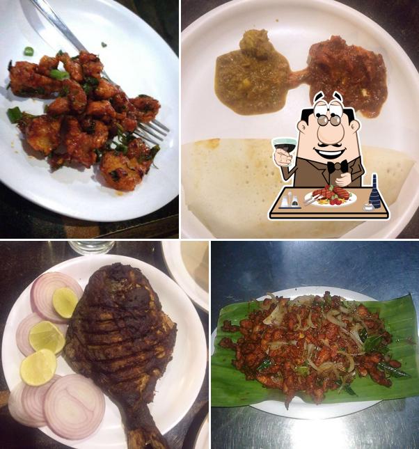 Enjoy the range of meat meals